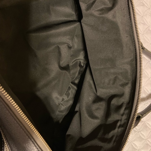 Cole Haan Metallic Pewter leather purse - Picture 3 of 4